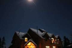 Winter is beautiful at the lodge