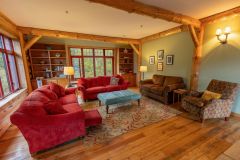 Plenty of seating in the family room