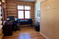 Office which also has a Murphy bed
