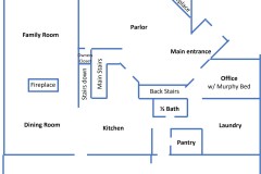 Main Level Floor Plan